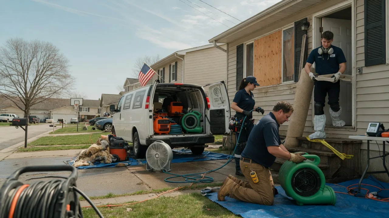Water Damage Restoration in Woodland, MI near me